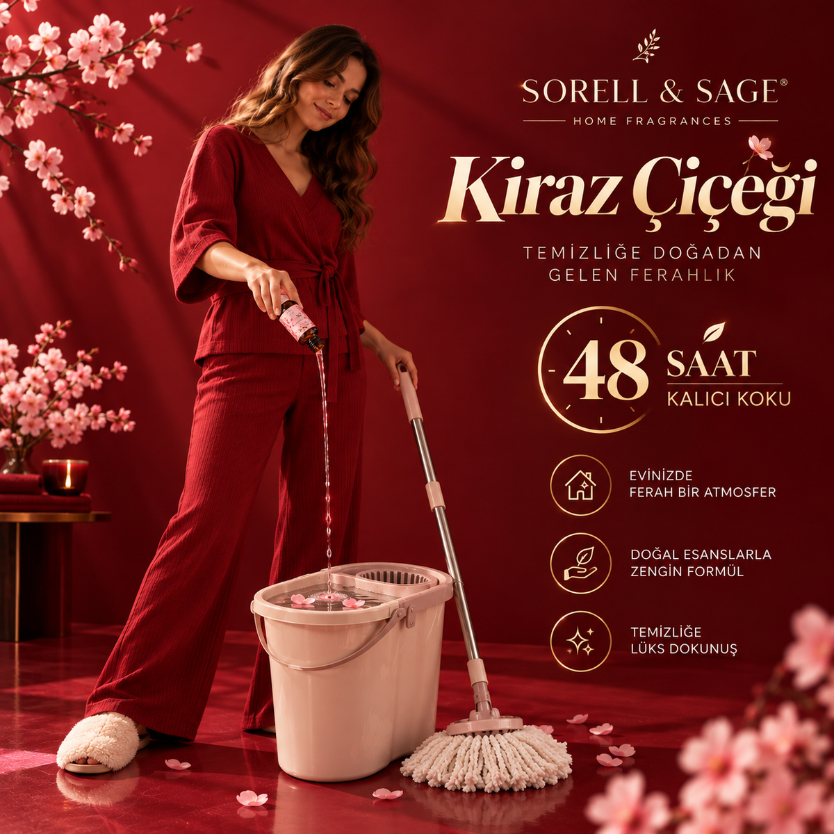 Kiraz Çiçeği — Hafif & Ferah