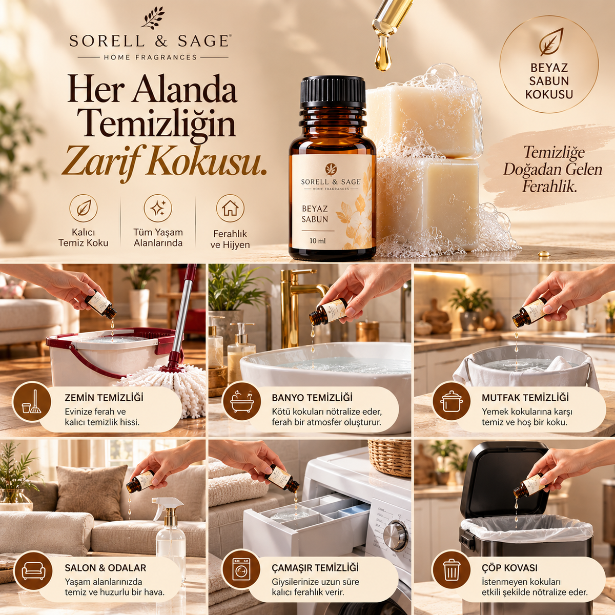 Beyaz Sabun — Temiz & Ferah
